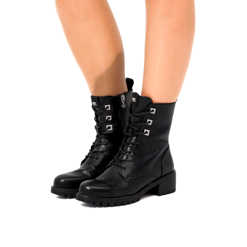 BOTIN CORDONES NEGRO 63580