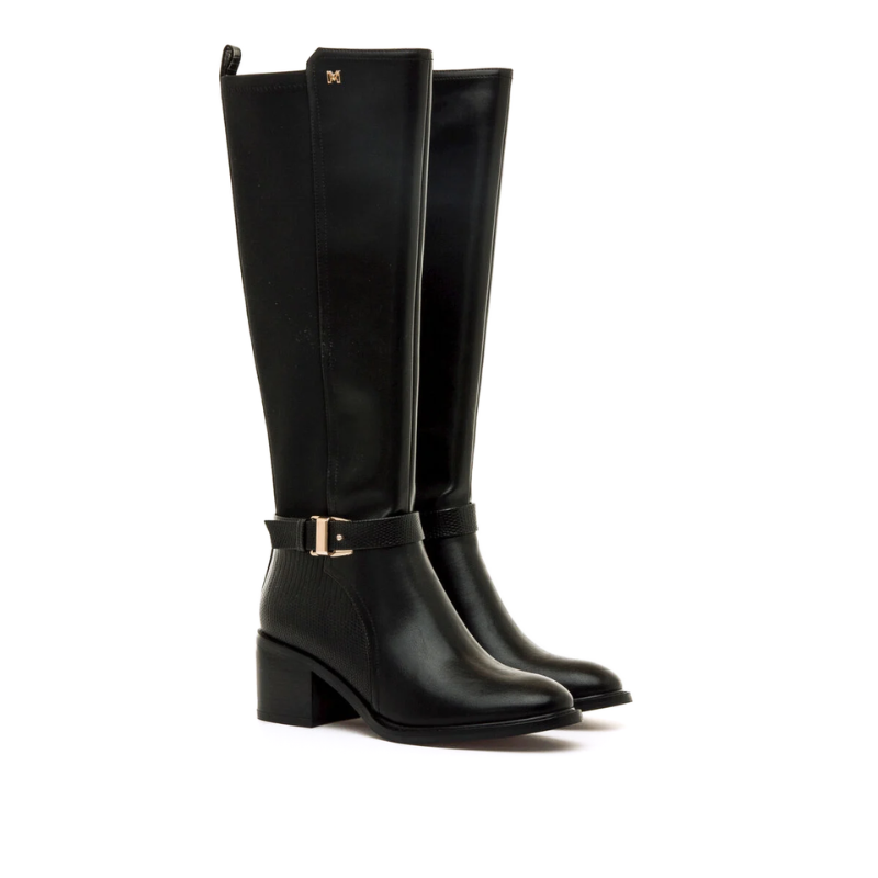 BOTA CAÑA ELASTICA NEGRO 63601