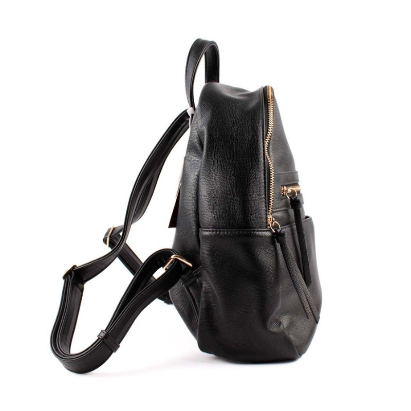 MOCHILA CREMALLERA NEGRO