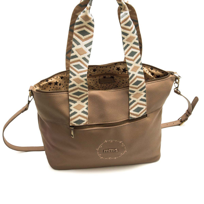BOLSO ADNA TAUPE