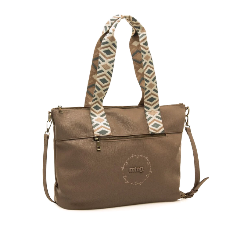 BOLSO ADNA TAUPE
