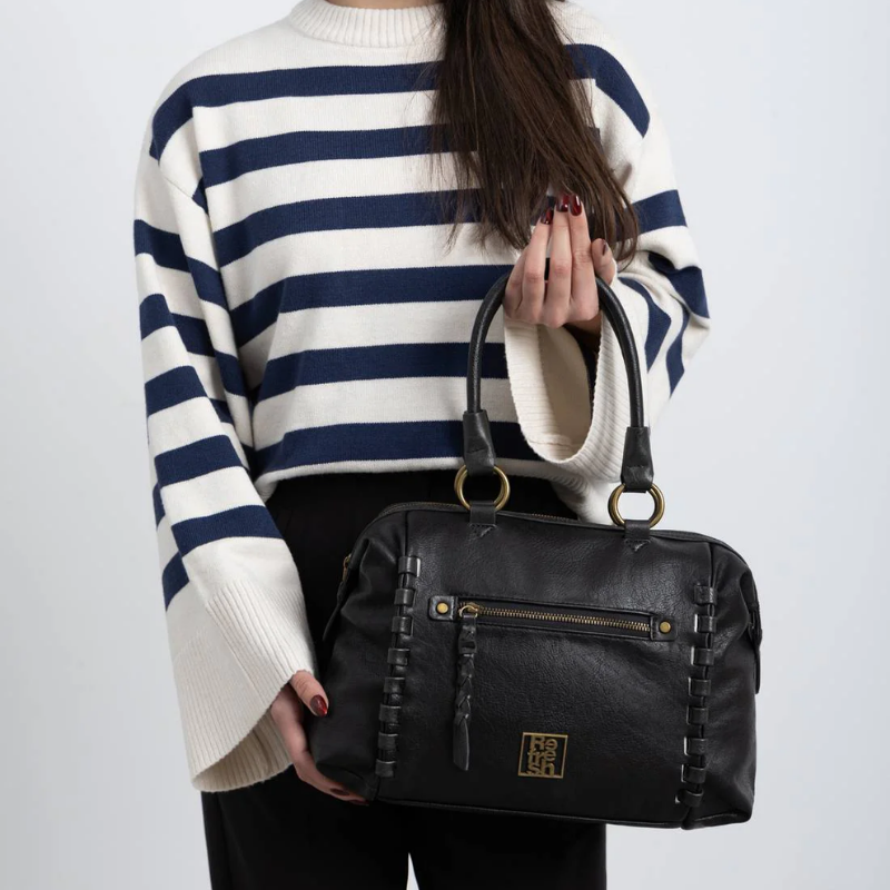 BOWLING COSIDOS CREMALLERA NEGRO