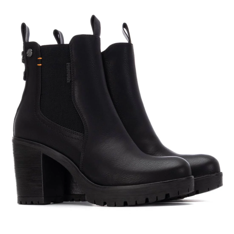 BOTIN CHELSEA TACON NEGRO 173200