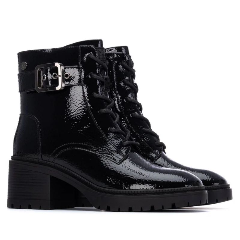 BOTIN CORDONES CHAROL NEGRO 144275