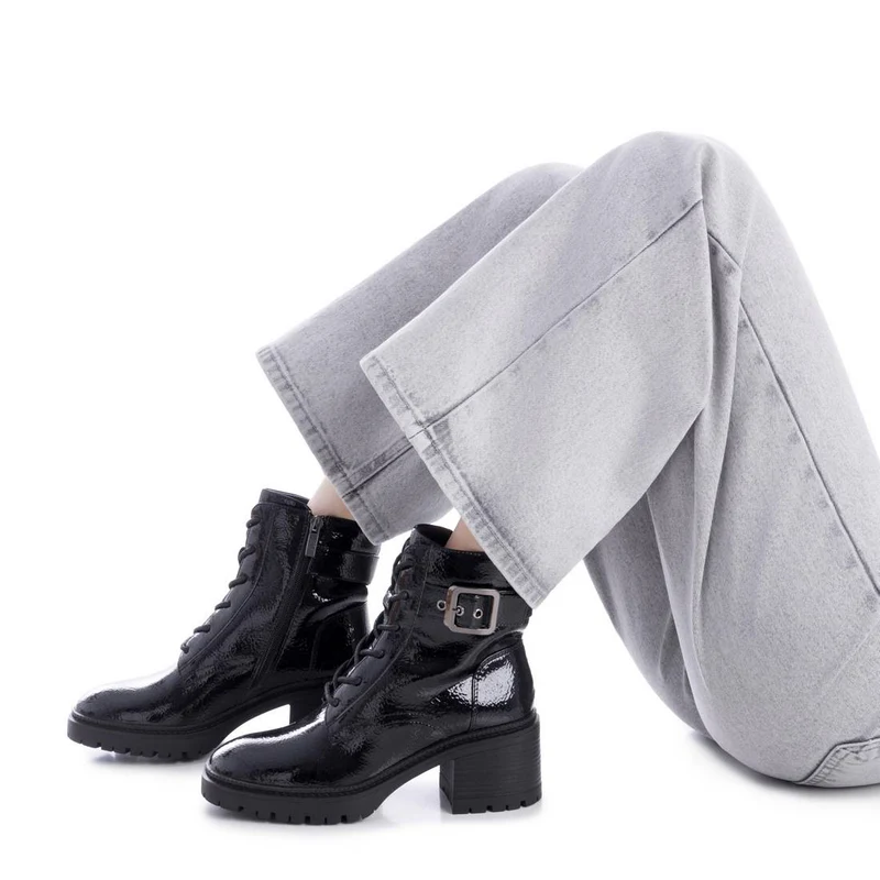 BOTIN CORDONES CHAROL NEGRO 144275