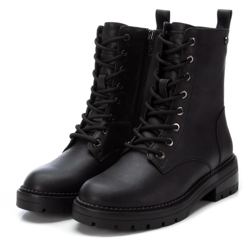 BOTA MILITAR CORDONES NEGRO 143094