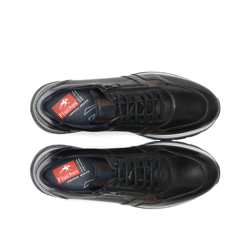 CASUAL CREMALLERA NEGRO F1600