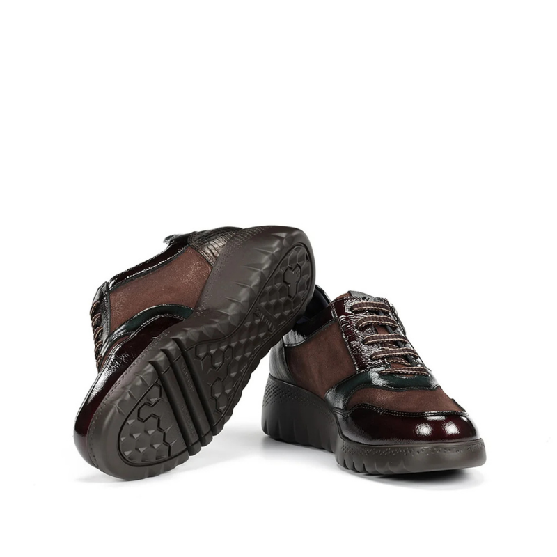 CASUAL CUÑA ELASTICOS CAFE F2248