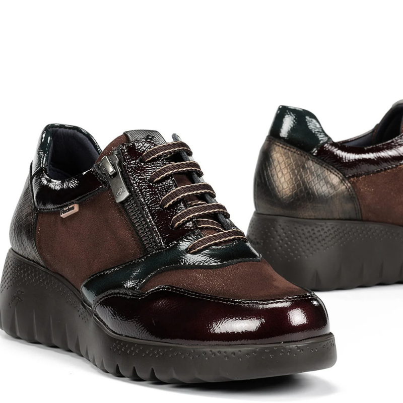 CASUAL CUÑA ELASTICOS CAFE F2248