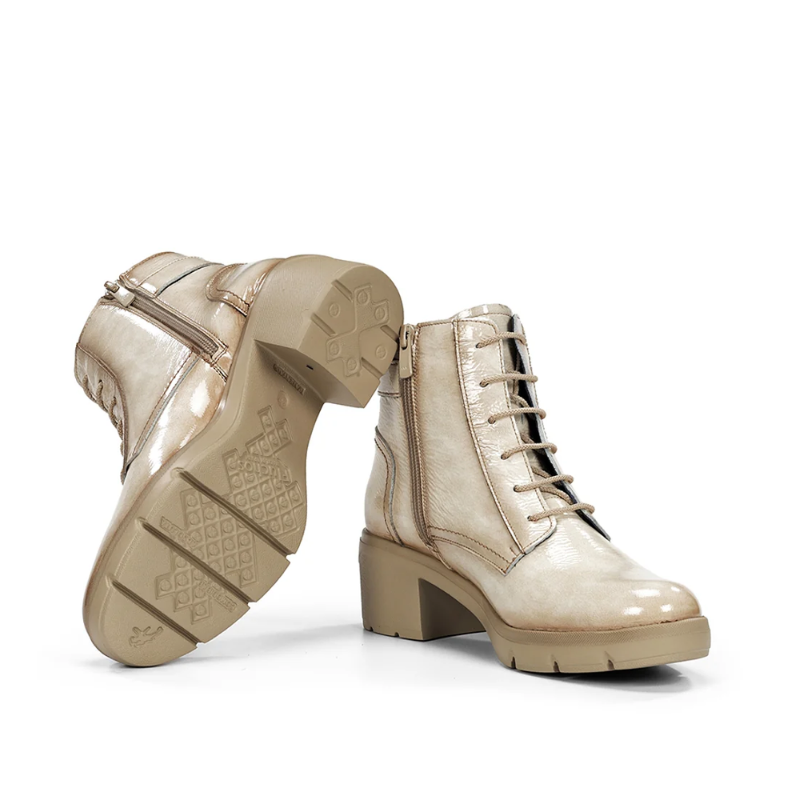 BOTIN CORDON CHAROL BEIGE F2107