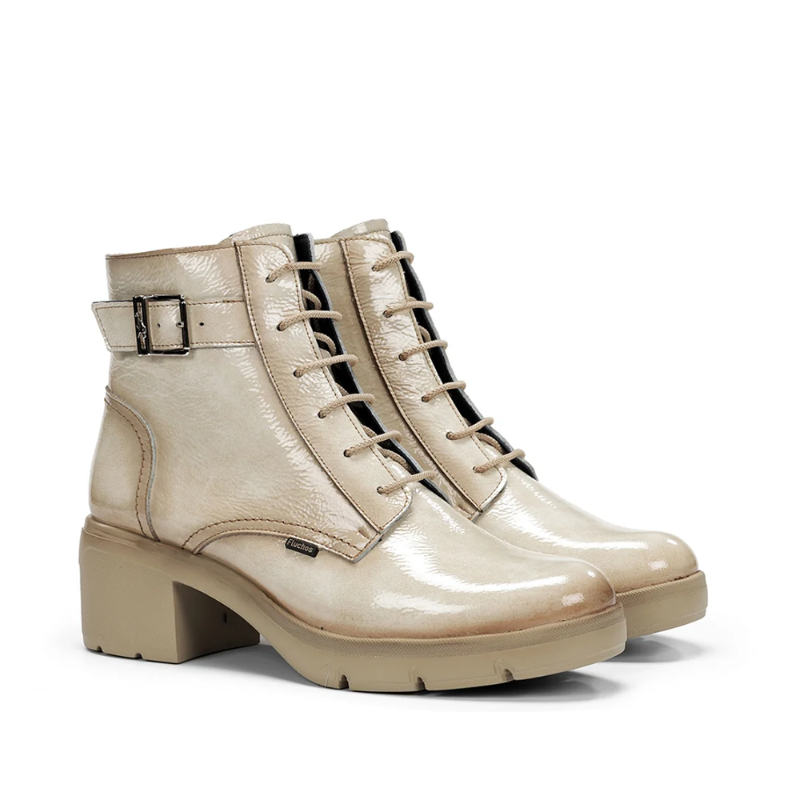 BOTIN CORDON CHAROL BEIGE F2107