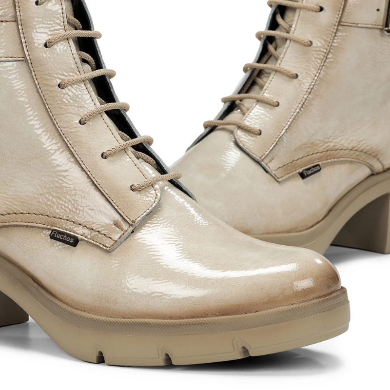 BOTIN CORDON CHAROL BEIGE F2107