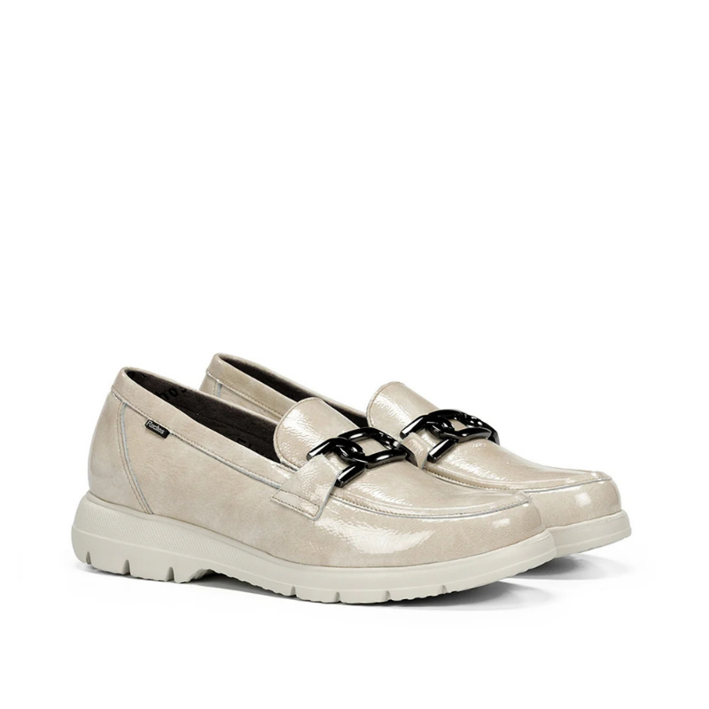 MOCASIN CADENA BEIGE F1794