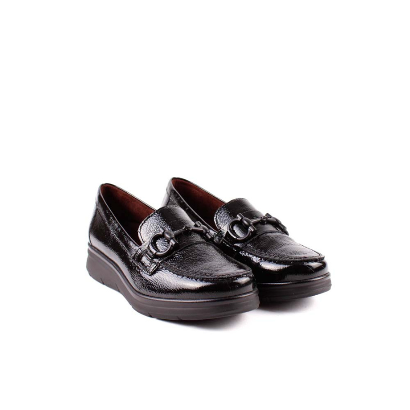 MOCASIN CHAROL APLIQUE NEGRO 10701