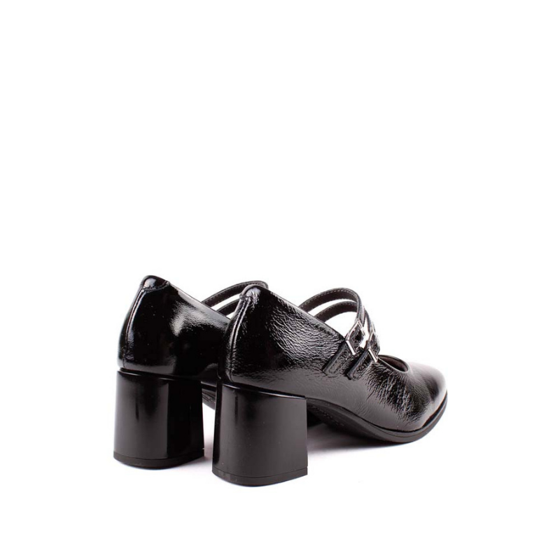 MERCEDES TACON CHAROL NEGRO 10831