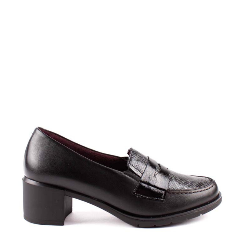 MOCASIN ANTIFAZ TACON NEGRO 10740