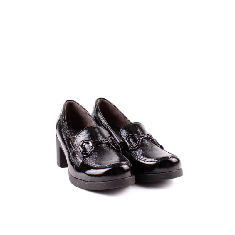 MOCASIN CHAROL TACON NEGRO 30101