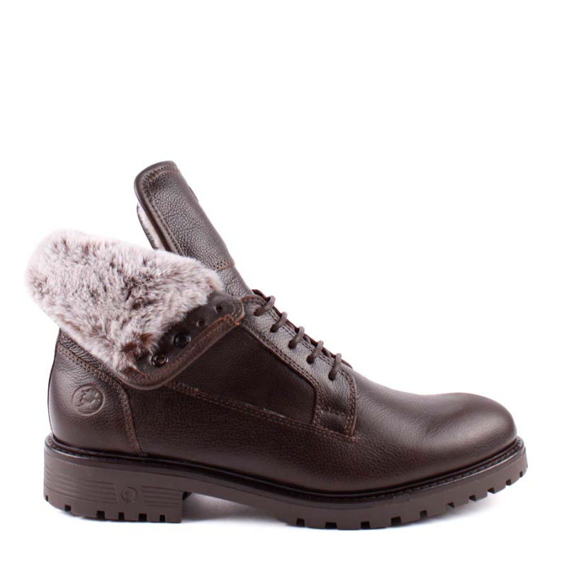 BOTIN PELO CORDON MARRON C307