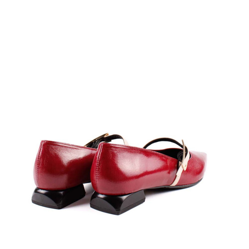 SALON TIRA HEBILLA CEREZA BEIGE 2718