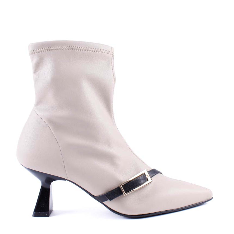BOTIN TIRA HEBILLA BEIGE 2722B
