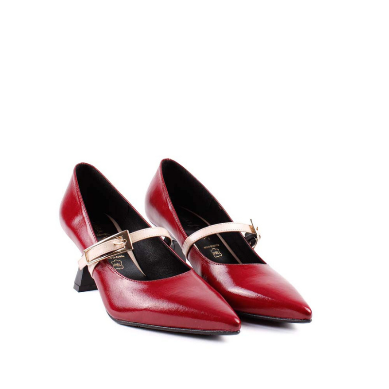 SALON TIRA HEBILLA CEREZA SAHARA 2719B