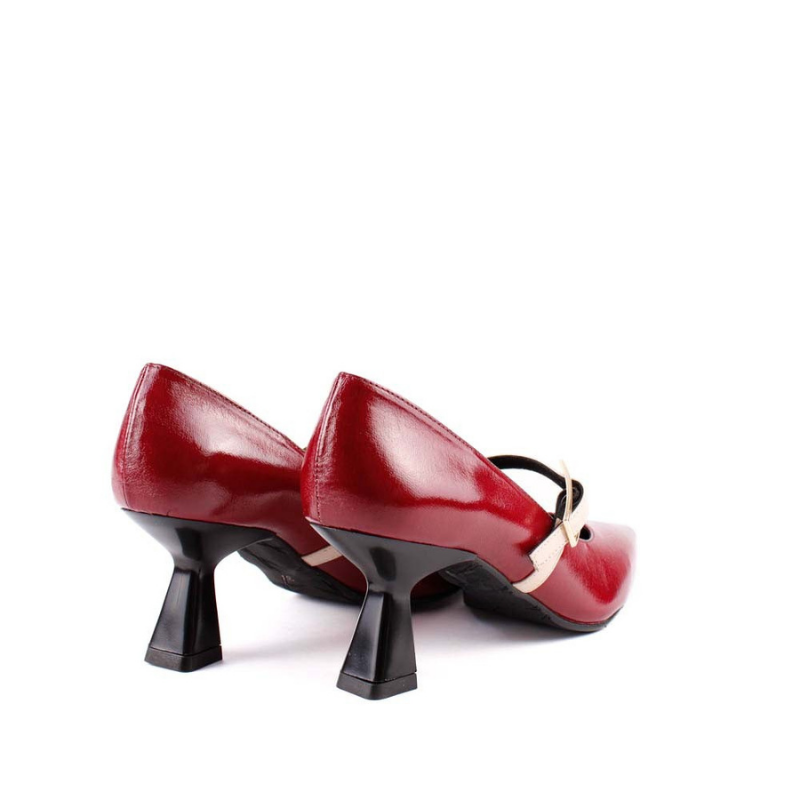 SALON TIRA HEBILLA CEREZA SAHARA 2719B