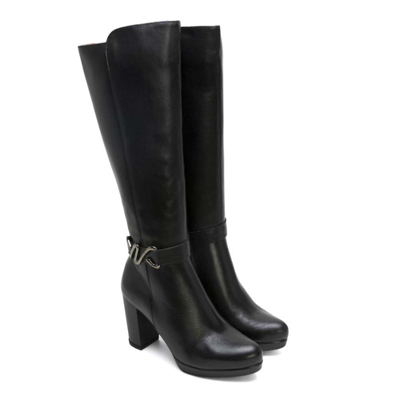 BOTA APLIQUE NEGRO 6955