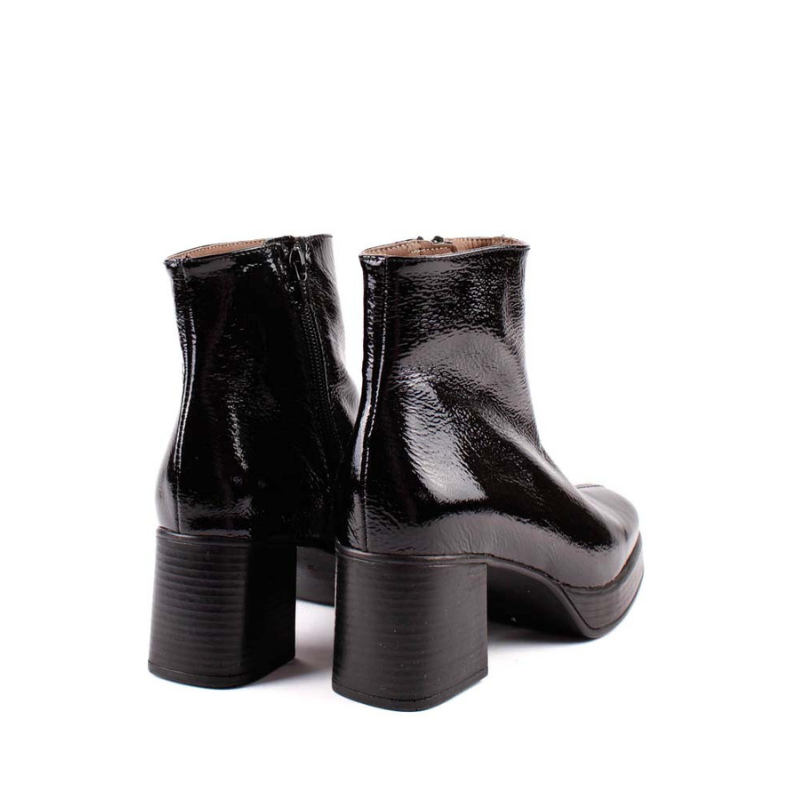 BOTIN PLATAFORMA CHAROL NEGRO 6412