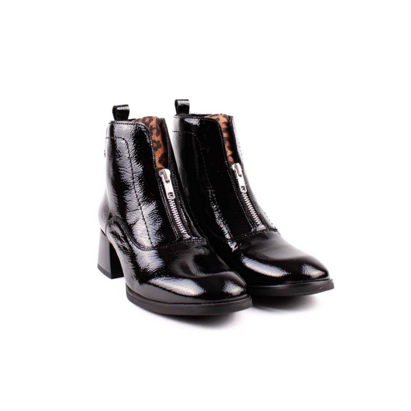 BOTIN CREMALLERA NEGRO 4463