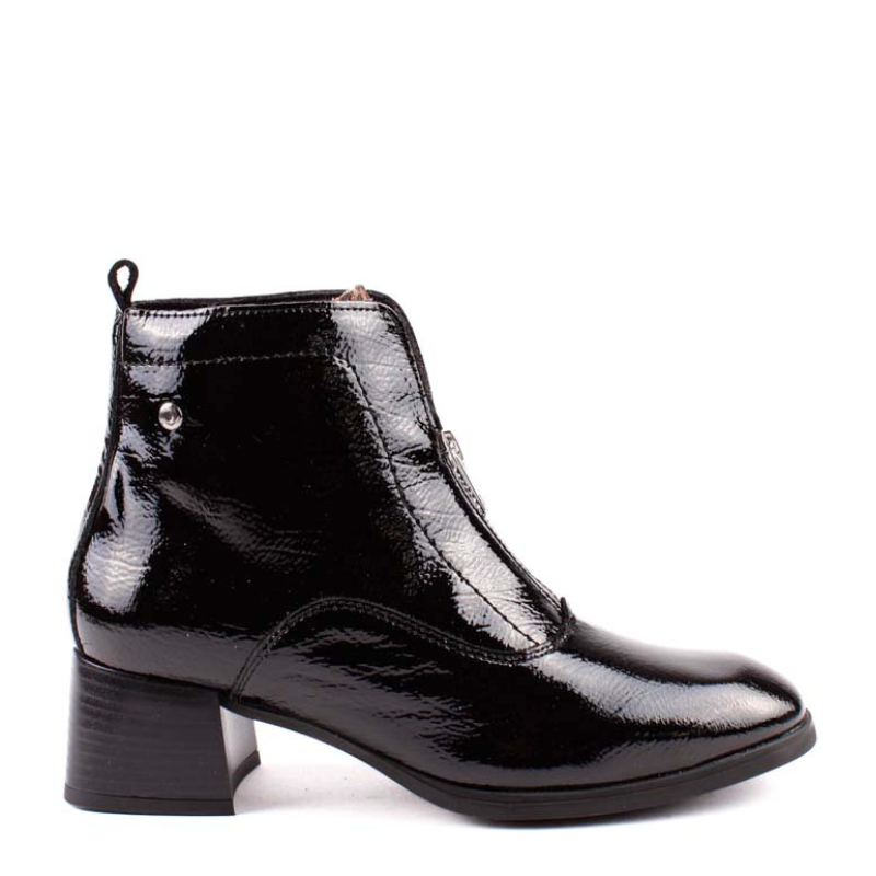 BOTIN CREMALLERA NEGRO 4463