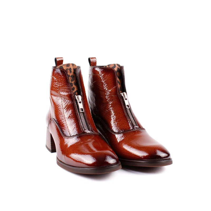 BOTIN CREMALLERA CUERO 4463