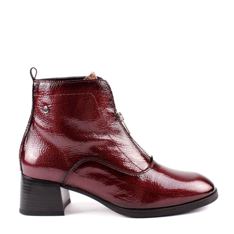 BOTIN CREMALLERA BURDEOS 4463