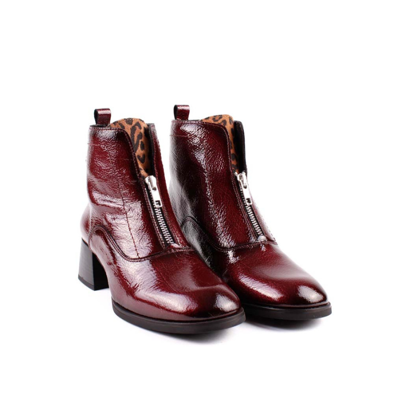 BOTIN CREMALLERA BURDEOS 4463