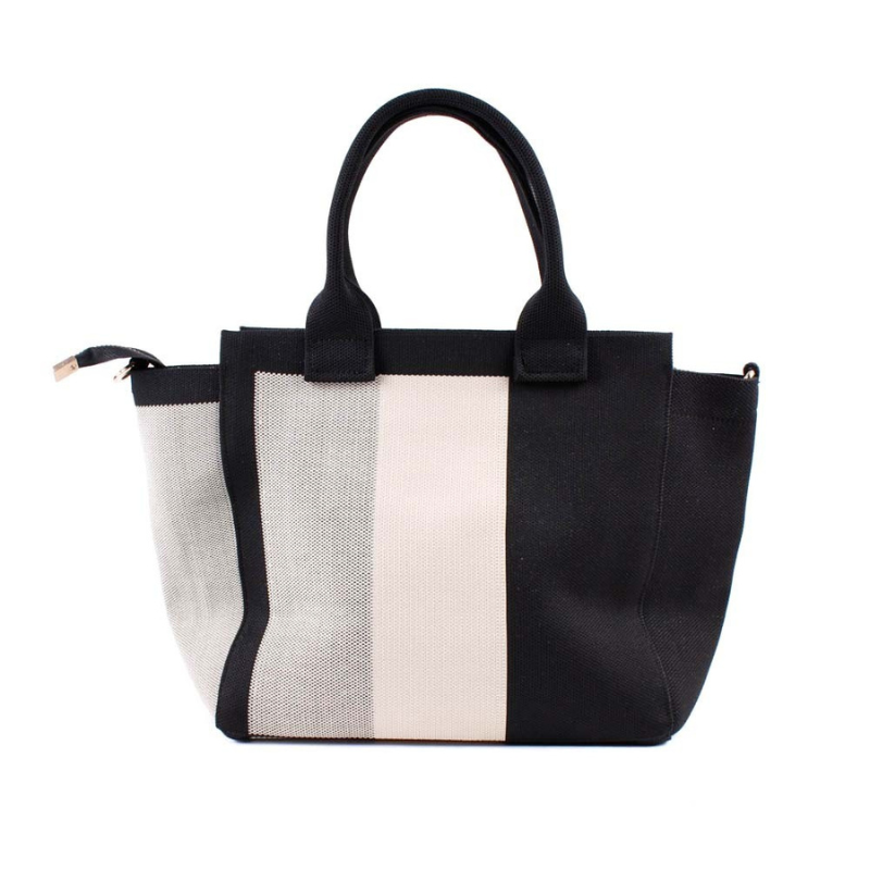 BOLSO TEJIDO BICOLOR