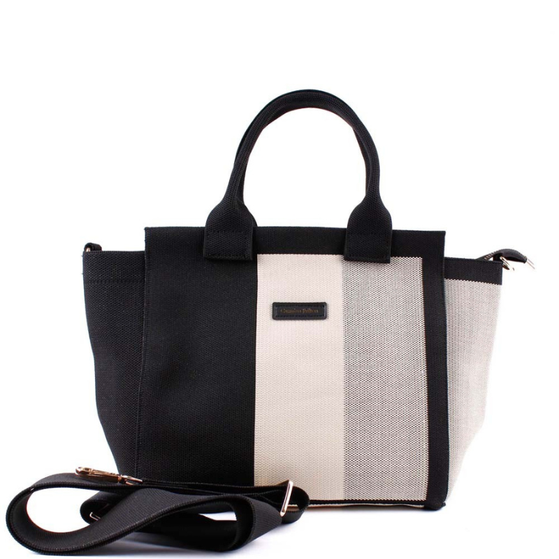 BOLSO TEJIDO BICOLOR