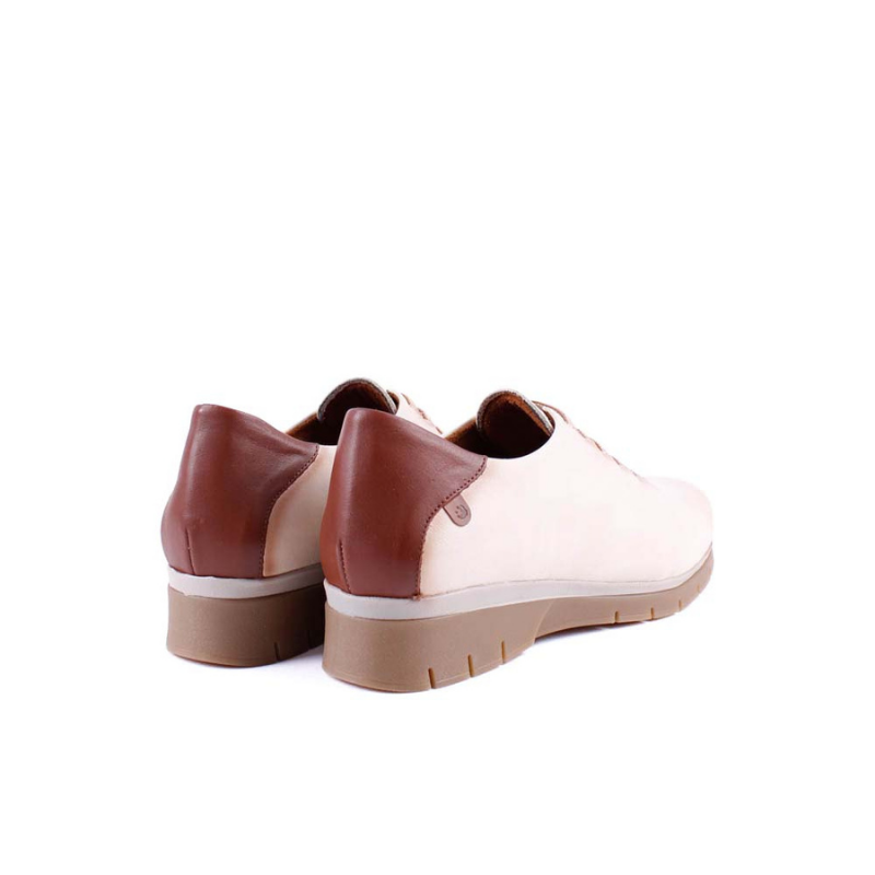 CASUAL ELASTICOS CUÑA BEIGE 2385