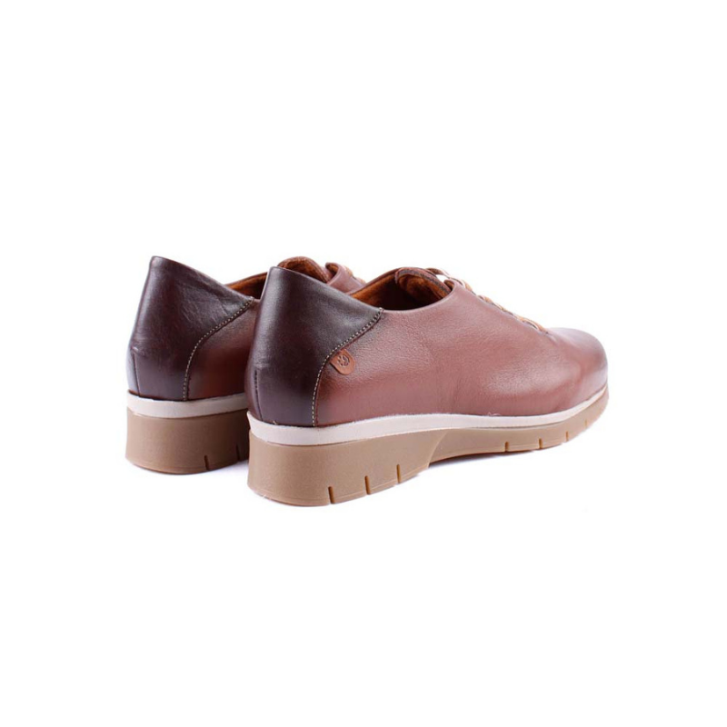 CASUAL ELASTICOS CUÑA CUERO 2385