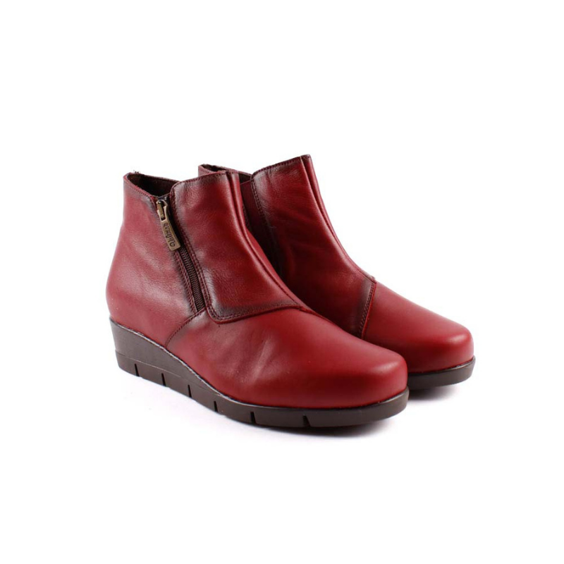 BOTIN CREMALLERA BURDEOS 9511