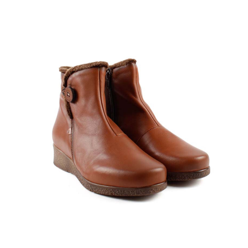 BOTIN PELO BOTON CUERO 9520