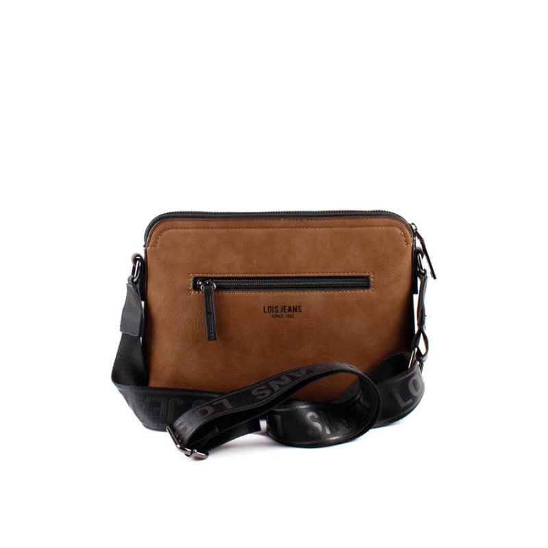 BANDOLERA LEOPARDO MARRON