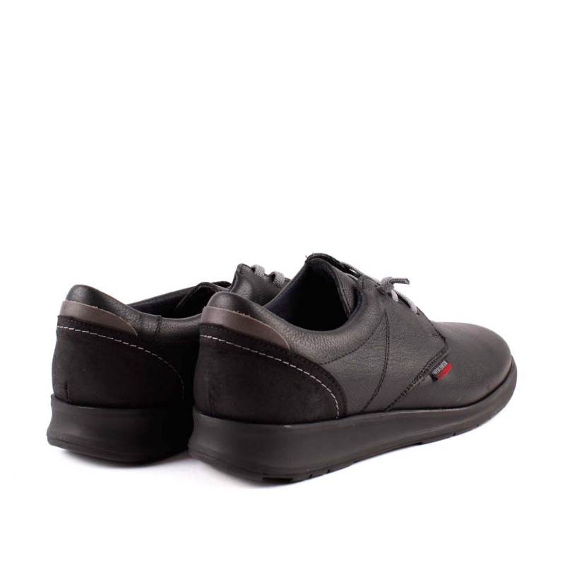 ZAPATO CASUAL ELASTICOS NEGRO 4150