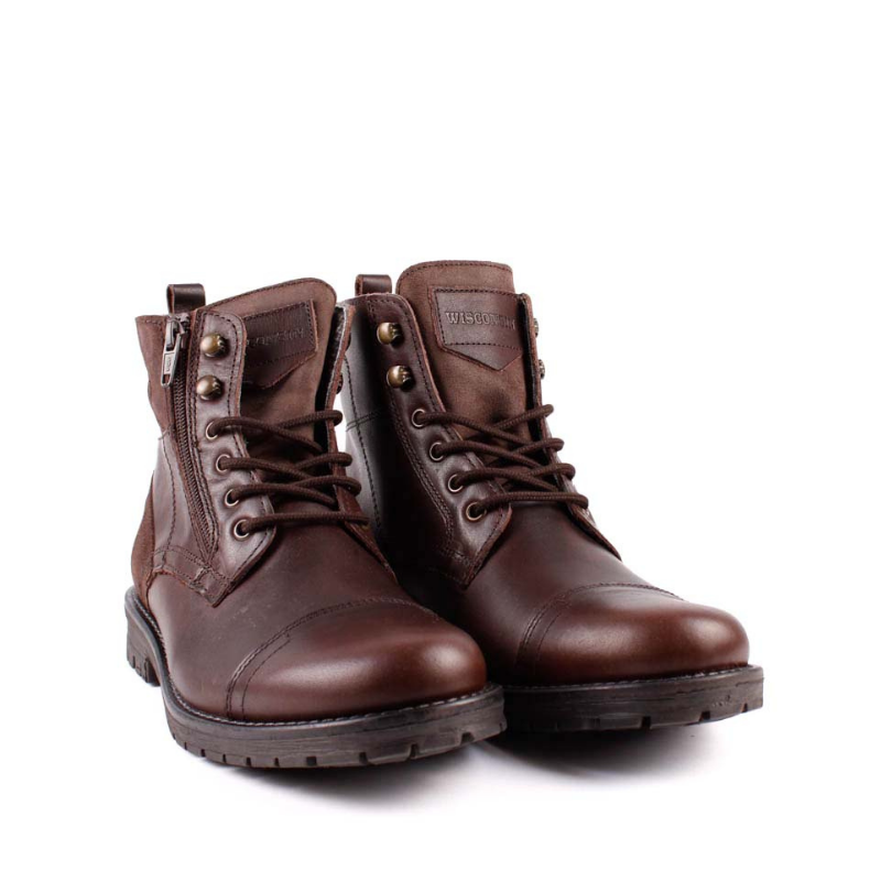 BOTA CORDONES TEXAS MARRON 4169