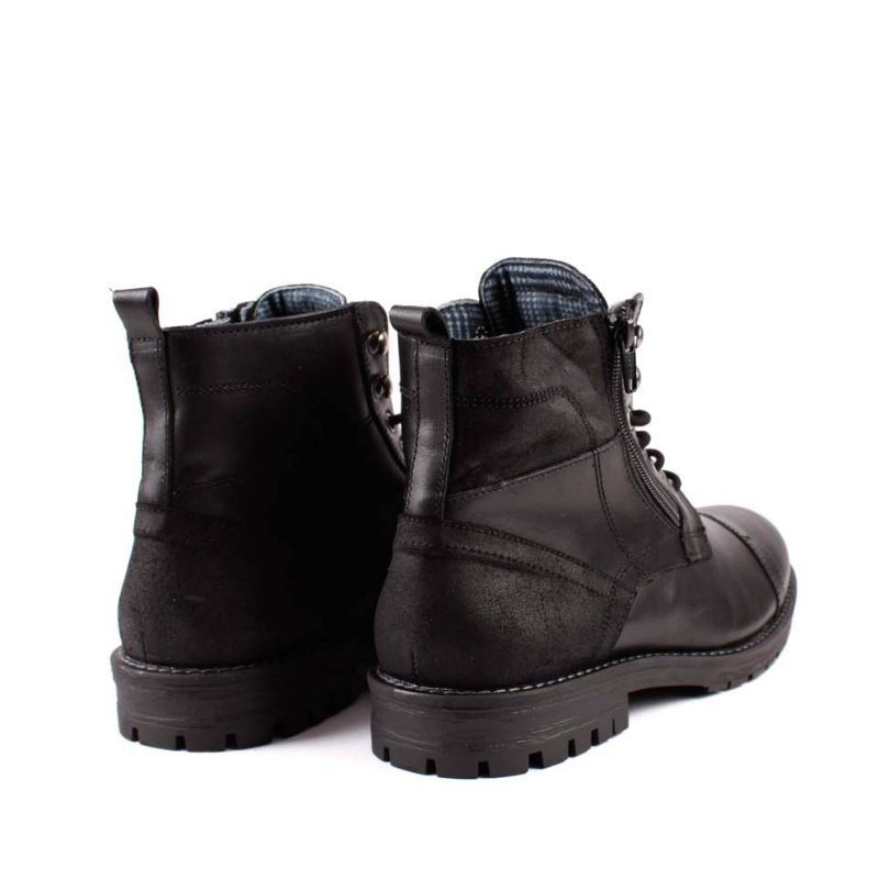 BOTA CORDONES TEXAS NEGRO 4169