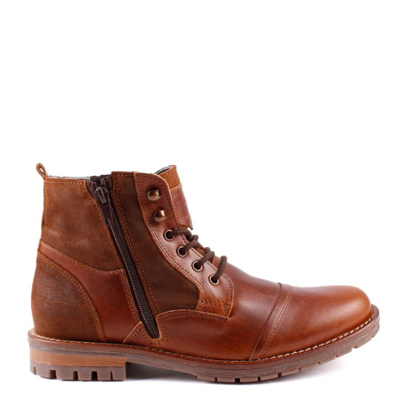 BOTA CORDONES TEXAS WAVE CUERO 3372