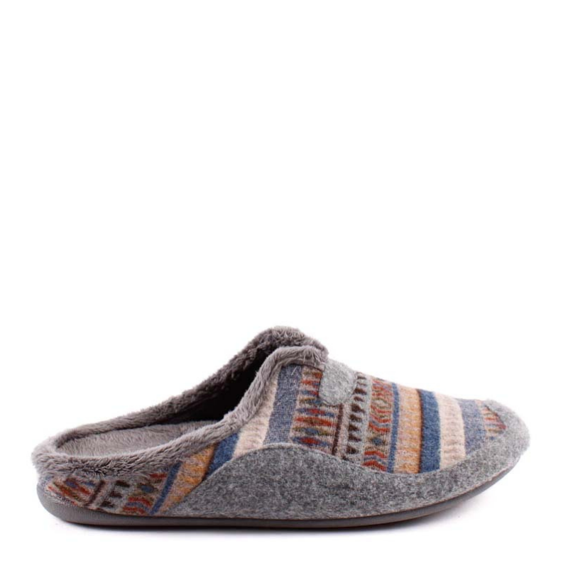 ZAPATILLA CASA TRIBAL GRIS 8450-410