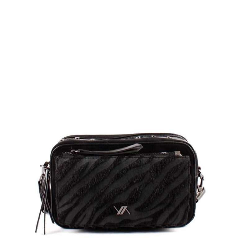 BANDOLERA PRINT NEGRO