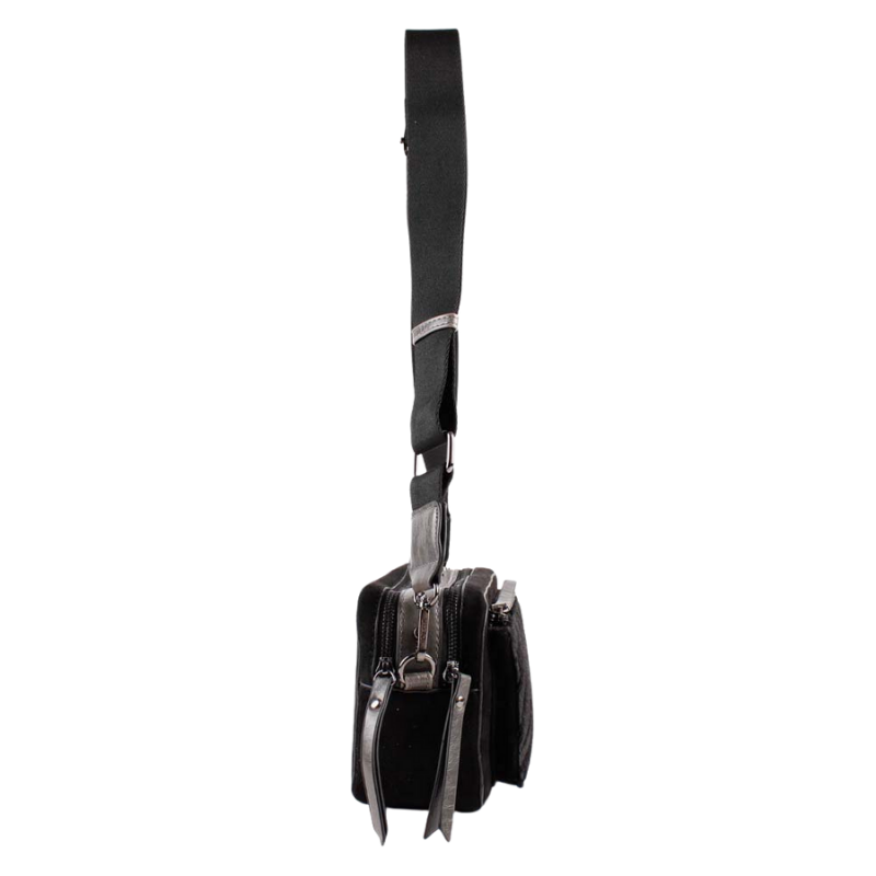 BANDOLERA PRINT NEGRO