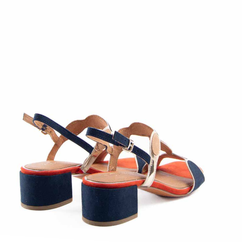 SANDALIA CIRCULOS NAVY COMBI 28230