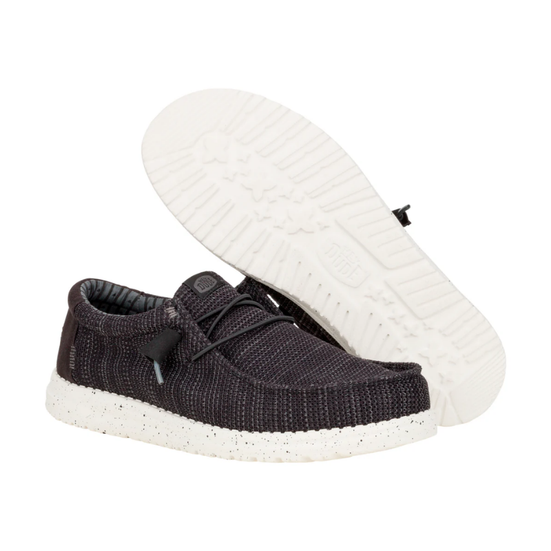 WALLY STRETCH SOX BLACK WHITE HD41898