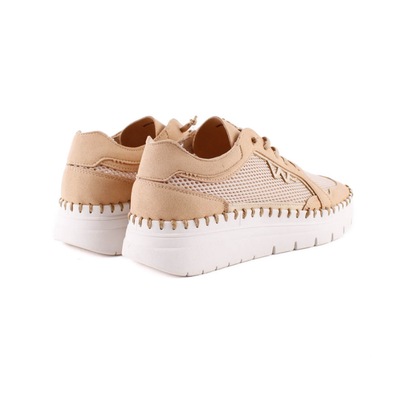 SNEAKER REJILLA CAMEL 20103